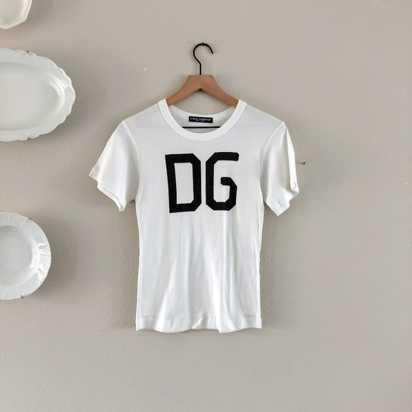 Vintage Graphic Logo Tee Classic Y2K Dolce & Gabbana - Picture 1 of 8